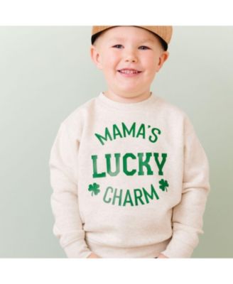 Boys' Mama's Lucky Charm St. Patrick's Day Sweatshirt - Little Kid, Big Kid