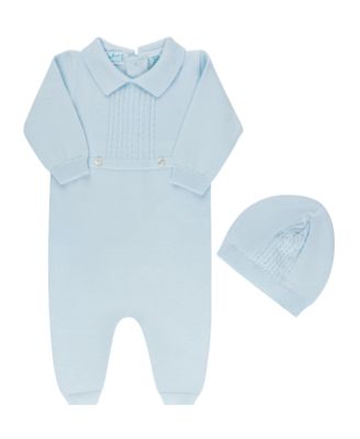 Boys' Cable Knit Longall with Hat - Baby