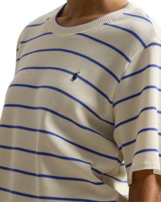 Striped Tee and Pants Pajama Set