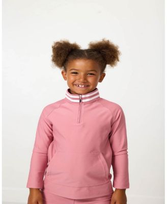 Girls' Retro Half Zip Pullover Sweatshirts - Little Kid, Big Kid