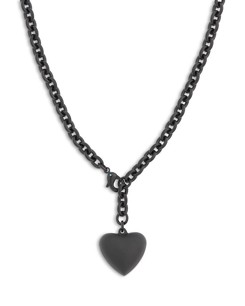 Roxanne Assoulin Mini Puffy Heart Necklace, 18