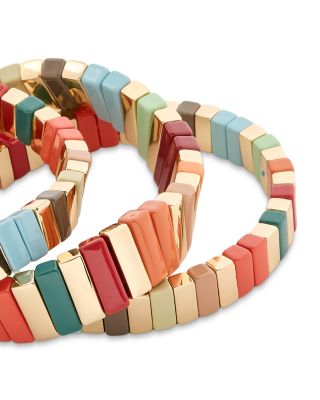 Bright Nature Bracelet Stack, Set of 3