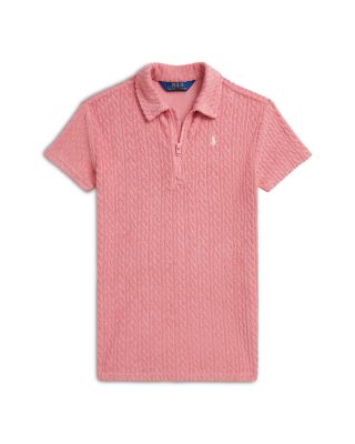 Girls' Cable Terry Cover Up - Little Kid