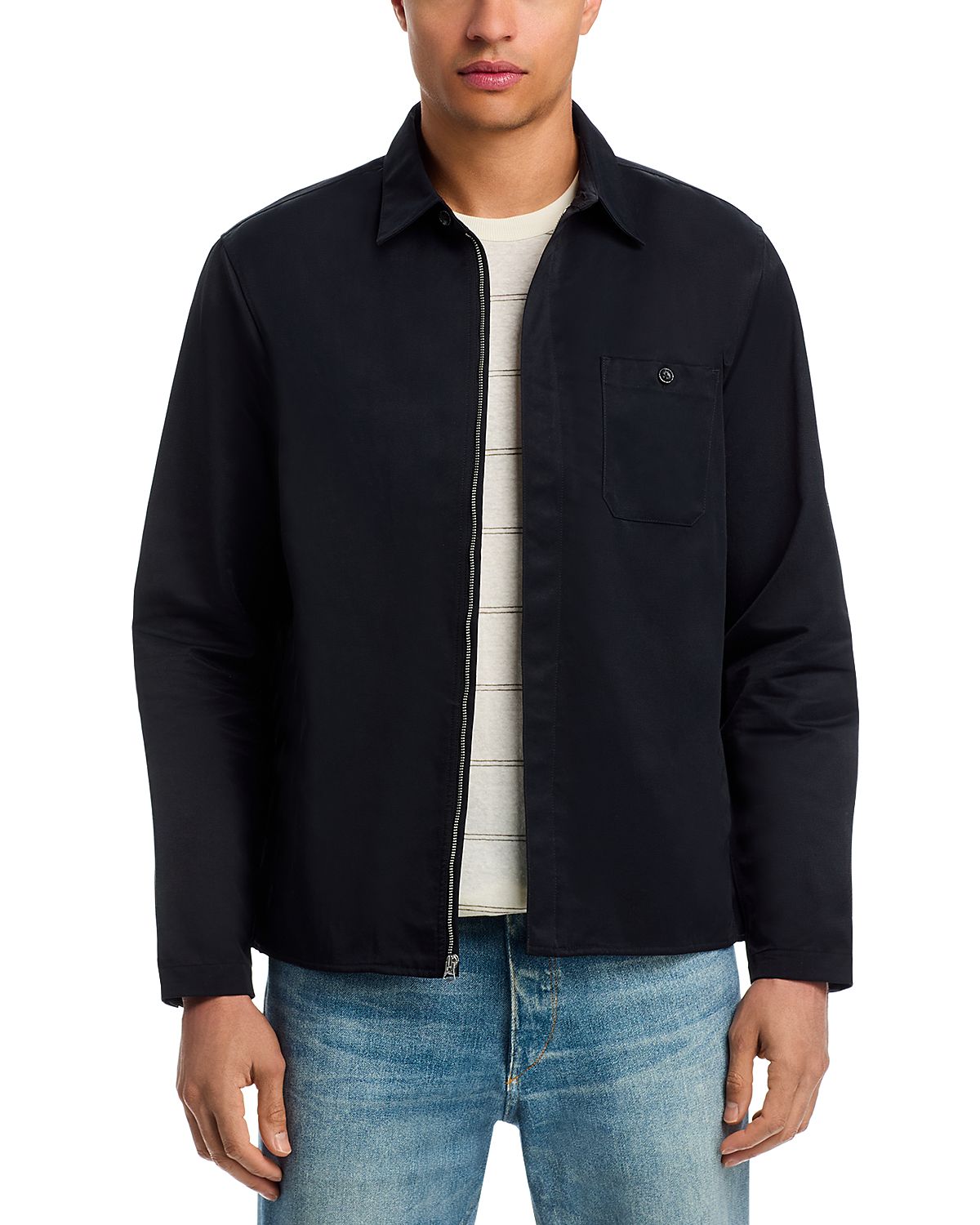rag & bone Karl Zip Shirt Jacket