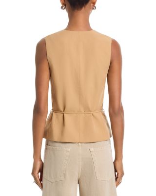 Paulette Linen Vest