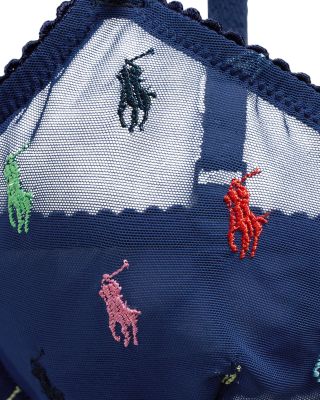 Embroidered Demi Bra