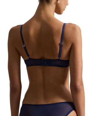 Embroidered Demi Bra