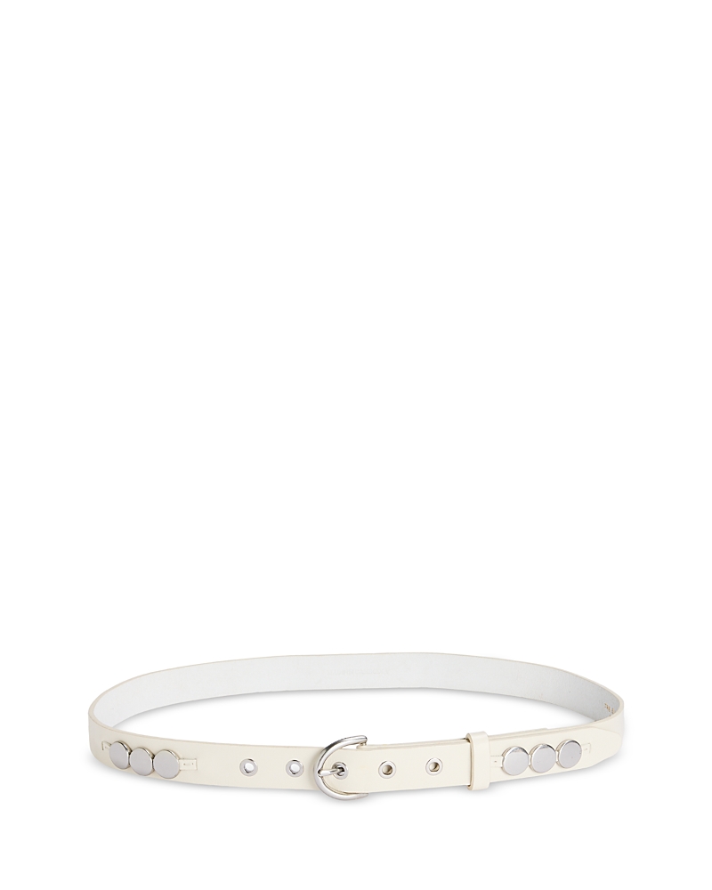 rag & bone Luna Women's Disc Detail Leather Belt