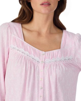 3/4 Sleeve Jersey Knit Nightgown - Exclusive