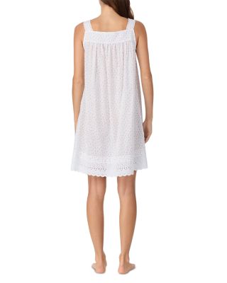 Sleeveless Swiss Dot Chemise - Exclusive