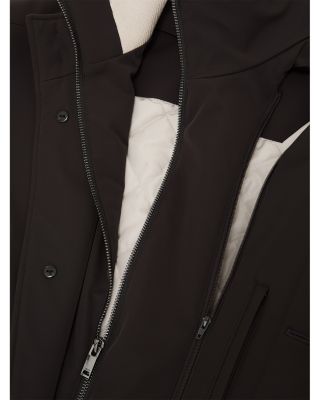 Haylen Hybrid Removable Inner Funnel Neck Overcoat