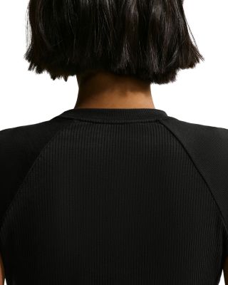 Chill Knit Tight Short Sleeve Ribbed Top