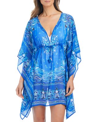 Deep V Cover Up Caftan