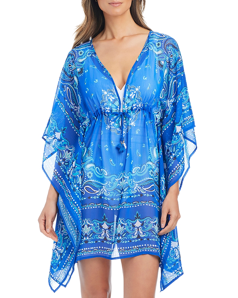 Bleu Rod Beattie Deep V Cover Up Caftan