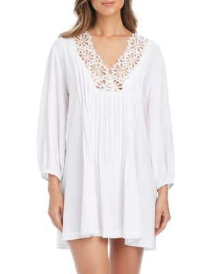 Bleu Rod Beattie Bleu Rod Beattie Pleated Cover Up Dress