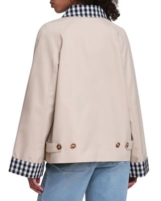 Crop Trench Coat