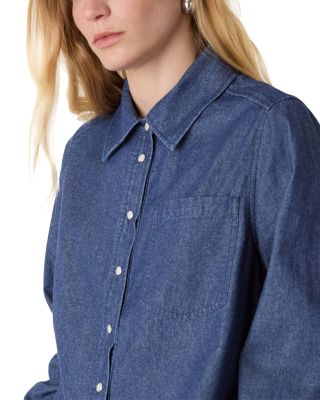 Pocket Detail Cotton Shirt