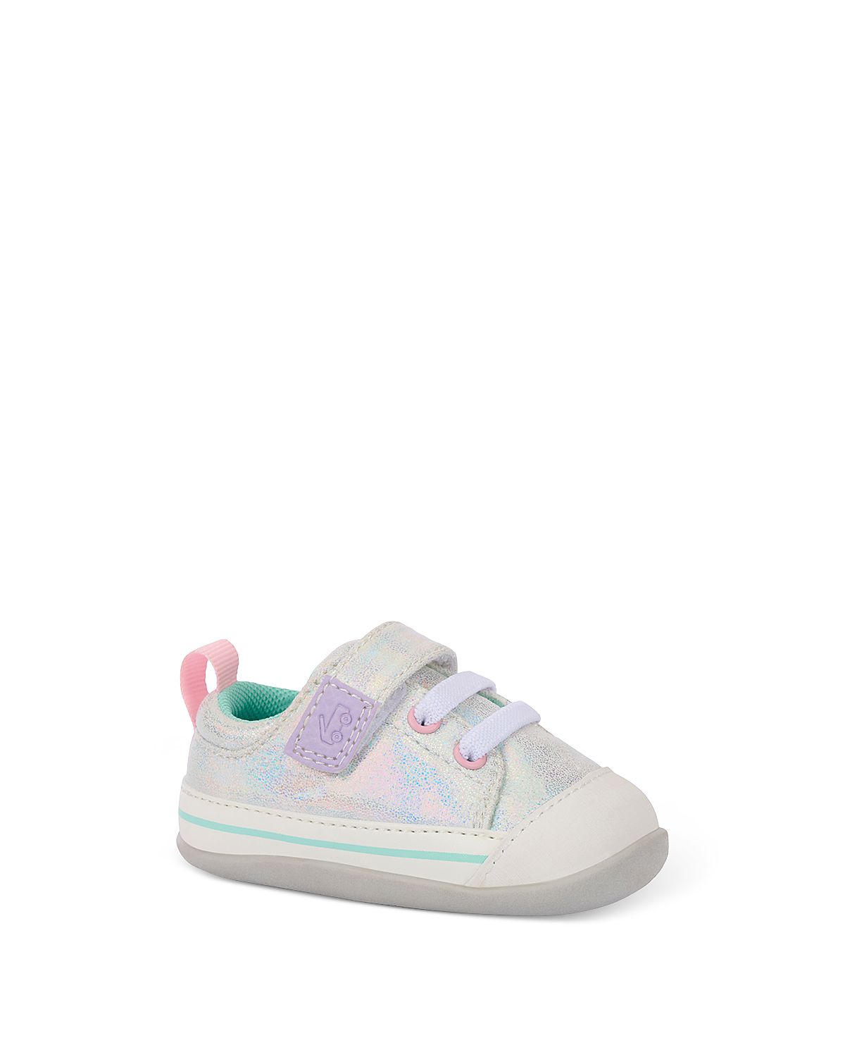 See Kai Run Girls' Stevie Mini Metallic Sneakers - Baby, Toddler