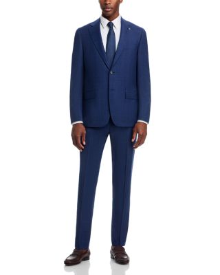 Classic Fit Tonal Plaid Suit