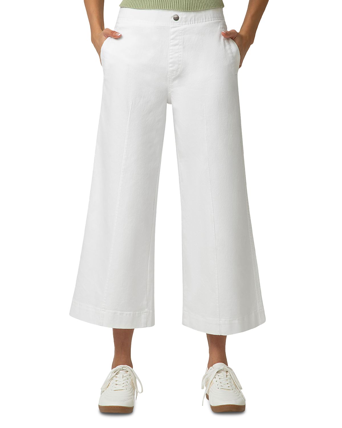 Hue Fine Lines Denim Crop Jeans