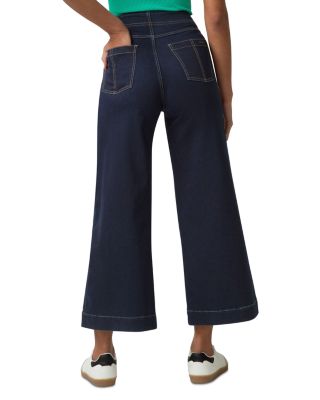 Fine Lines Denim Crop Jeans
