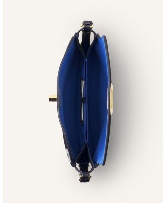  Compagnon Small Asymmetrical Bag in Python Finishing