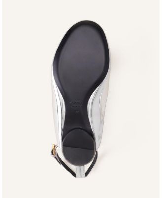  Women's Mary-Jane Ballerina in Leather