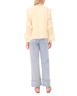 Long Sleeve Ruffle Top 