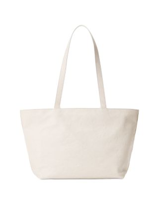 Punch Medium Leather Tote Bag