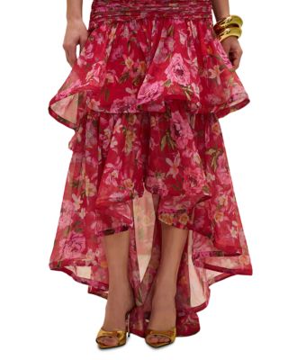 Peony One-Shoulder Maxi Dress