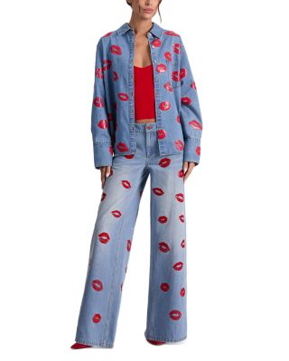 Finely Oversized Denim Shirt