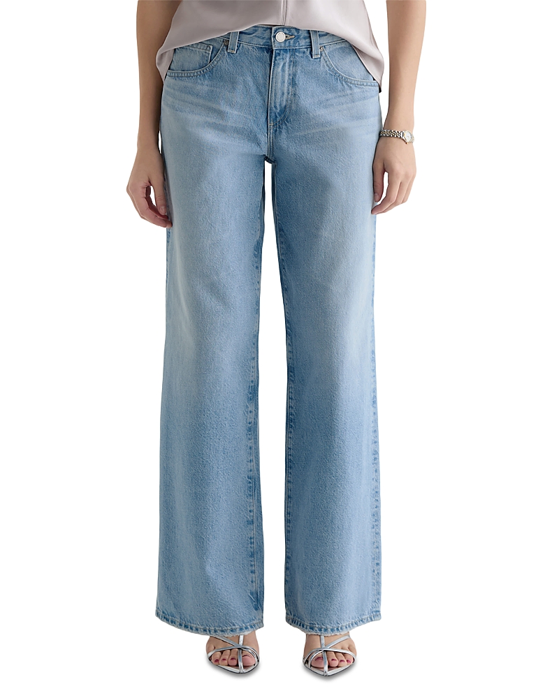 Ag Adria Low Rise Wide Leg Jeans in 17 Years Divergent
