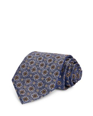 Silk Classic Floral Medallion Tie - Exclusive