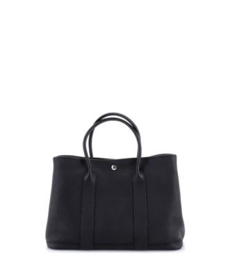 36 Garden Party Tote Leather