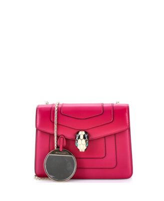 Small Serpenti Forever Square Shoulder Bag Leather