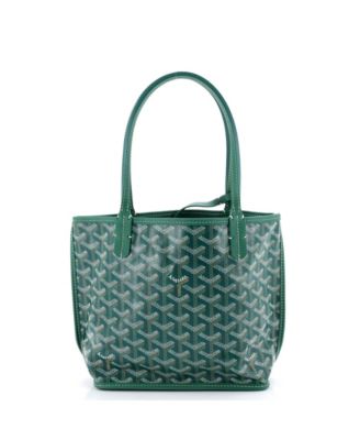 Mini Anjou Reversible Tote Coated Canvas