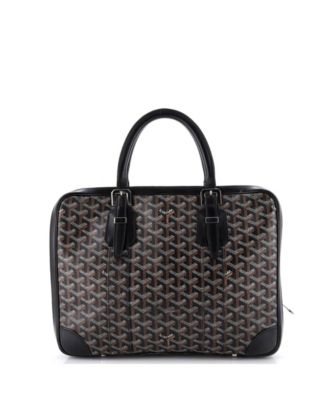 PM Ambassade Briefcase Coated Canvas