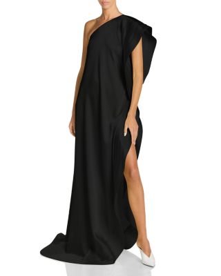 Envers Satin Asymmetrical Dress