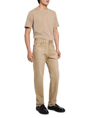 Standard Straight Fit Jeans in Washed Brown