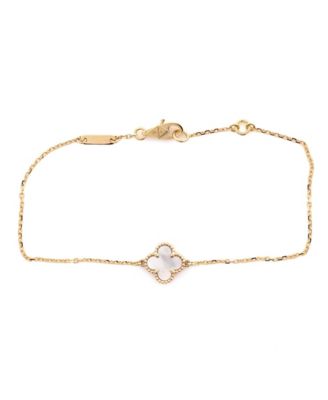  Sweet Alhambra Bracelet 18K Gold and Mother of Pearl