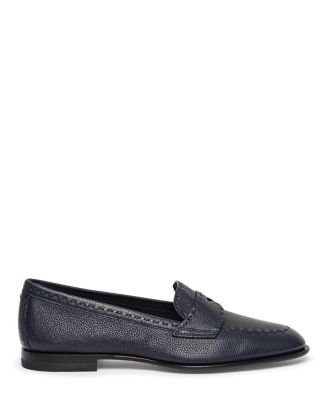  Women's Tumbled Leather Penny Loafer
