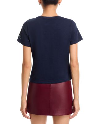 Embellished Flower Tee