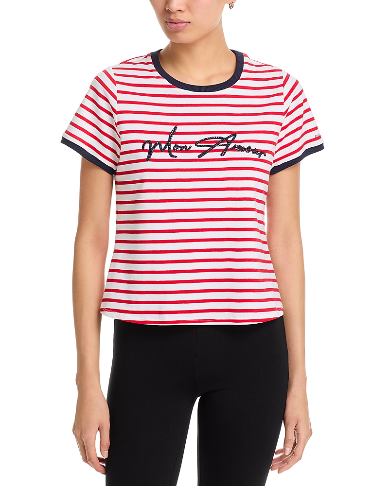 Cinq a Sept Mon Amour Striped Tee