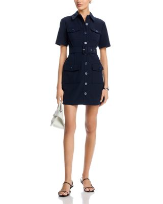 Lydia Short Sleeve Snap Front Dress