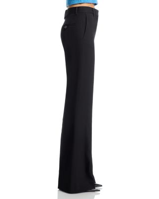 Low Rise Bootcut Classic Tailoring Wool Pants