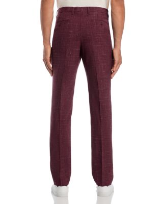 Slim Fit Solid Suit Pants