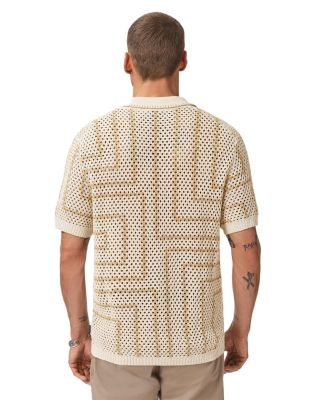 Lloyd Crochet Polo Shirt
