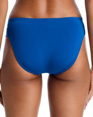 Ava Swim Cropped Tee & Solid-Twist Front Bikini Bottom