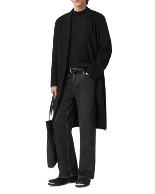 Kilburn Wool & Nylon Regular Fit Mock Neck Sweater