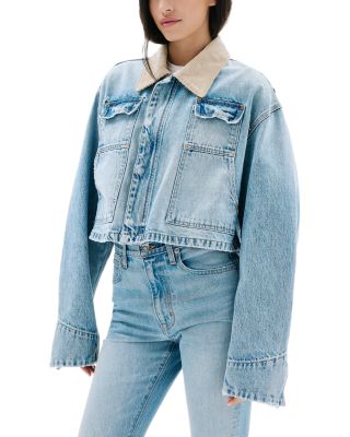 Conor Cropped Worker Jean Jacket